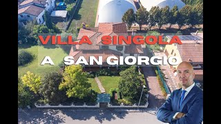 Villa singola con giardino in vendita a San Giorgio Bigarello Mantova [upl. by Lehcem]