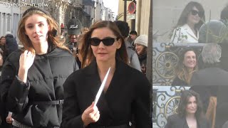 Clotilde Courau Vittoria de Savoie Carla Bruni Laetitia Casta etc  Dior Haute Couture à Paris [upl. by Brawner]