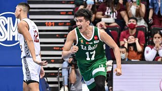 Kevin Quiambao takes flight in big La Salle W  UAAP Season 85 Men’s Basketball [upl. by Hyams399]