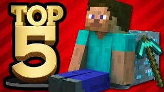 TOP 5 MINECRAFT CREATIONS [upl. by Heiney]