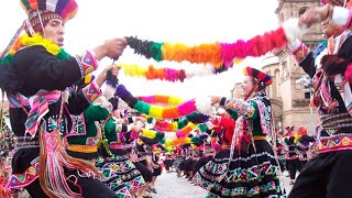 QANCHI  Danza AUTÓCTONA de CUSCO PERÚ Centro Qosqo de Arte Nativo VCD 1999 [upl. by Ailema682]