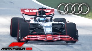 Audi Sport Arrives Early to F1 Manager  F1 Manager 2023 Mod Showcase [upl. by Hildegard]