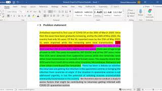 Full Research Proposal Example  Part 1 [upl. by Nelra]