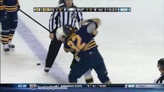 Matt Fraser vs Marcus Foligno Dec 19 2013 [upl. by Annol]