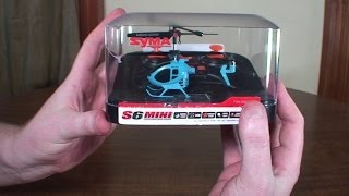 Syma  S6 Mini socalled quotWorlds Smallest RC Helicopterquot  Review and Flight [upl. by Loy866]