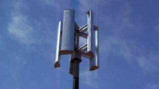 Vertical Axis Wind Turbine  Zus MPS 1kW  Global Wind Group Inc 1 [upl. by Alaehs]