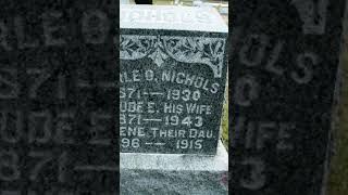 unique 🪦 headstone late 1880s [upl. by Parrnell153]