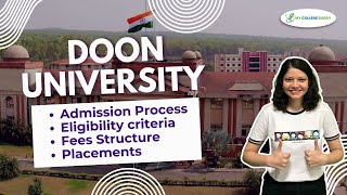 Doon University Full Review Courses  Fees  Admission  Eligibility  Placement doonuniversity [upl. by Goulder669]