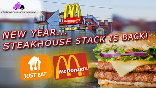 Unveiling McDonalds NEW YEAR Menu Items  Friday Food Reviews [upl. by Ennyletak780]