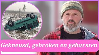 Grote schok na ernstig ongeluk Guido uit Winter Vol Liefde Gekneusd gebroken en gebarsten [upl. by Anaahs434]