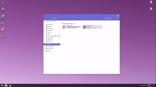 Simple Purple Theme for Windows  Periwinkle [upl. by Nedlog705]