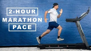 How Fast is a 2 Hour Marathon Pace [upl. by Hadden]