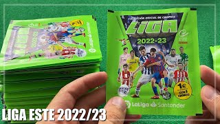 YA ESTÁ AQUÍ LIGA ESTE 202223 APERTURA de SOBRES de LOS NUEVOS CROMOS DE LA LIGA [upl. by Bellda]