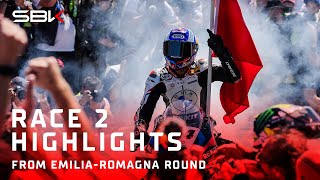 HIGHLIGHTS from Race 2 at Misano 🚥  2024 EmiliaRomagnaWorldSBK 🇮🇹 [upl. by Lamahj]