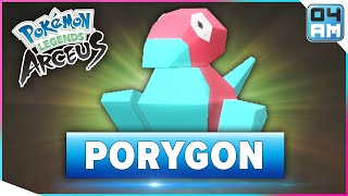 Where To Find PORYGON amp How To Catch It in Pokemon Legends Arceus [upl. by Granthem13]