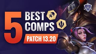 5 BEST Comps in TFT Set 95  Patch 1320 Teamfight Tactics Guide [upl. by Hieronymus822]