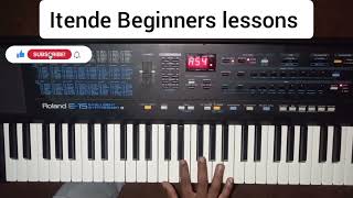 From scratch itende style Lesson  how to play itende [upl. by Benioff]