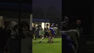 Can someone explain what just happened INSANE tek at Basingstoke Town shorts football [upl. by Magnum]