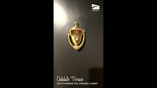 See inside Oakdale Terrace Apartment 101 in Lakeview Chicago [upl. by Ahsenre885]