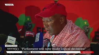 2024 Elections  EFF briefs the media [upl. by Ellatsirhc]