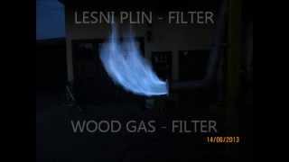 Wood gas filter tar  Lesni plin filter katran [upl. by Prevot]