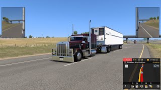 peterbilt 389 rollin mod having fun loud jake brakes cat c16 13 speed [upl. by Adnaluy]