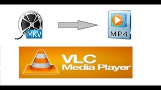 How to convert mkv movie file into mp4  flv  avi using vlc media player  Hindi [upl. by Sandra]