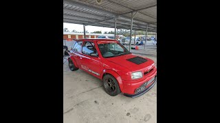 Turbo SR20 K11 Micra Lakeside Raceway QLD [upl. by Mair246]