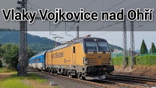 Vlaky Vojkovice nad Ohří 2962024 [upl. by Shauna]