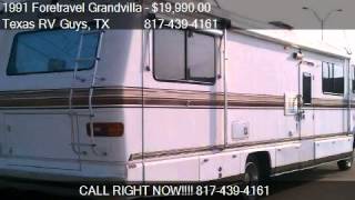 1991 Foretravel Grandvilla  for sale in Fortworth TX 7605 [upl. by Sulohcin]