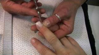 Nail Care  How to Repair a Torn Fingernail [upl. by Peddada748]