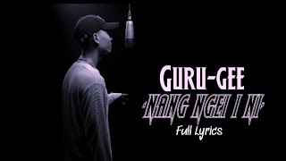 GuruGeeNang ngei i ni lyrics video  Dospati  mizosadlyrics [upl. by Aloysius]