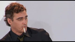 Joaquin Phoenix And Smoking 🚬🚭 [upl. by Sadoc]