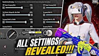 NEW UPDATE 310 😱 BEST SENSITIVITY CODE  CONTROL SETTINGS PUBG MOBILEBGMI  BEST 5 FINGER IPHONE [upl. by Oiramd]