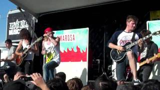 Emarosa  Truth Hurts While Laying On Your Back Live Vans Warped Tour 2010 in Las Cruces NM [upl. by Ricca]