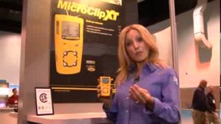 Gas Alert MicroClip XT Demonstration at ASSE Safety 2012 Exposition [upl. by Haem]