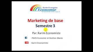 Marketing S3 partie 1 [upl. by Hluchy]