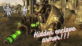 The Best Power Armor In Fallout New Vegas Hidden Enclave Armor [upl. by Wurtz712]