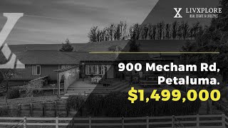 900 Mecham Rd Petaluma CA 94952 [upl. by Sapphira24]