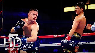 RYAN GARCIA VS JAYSON VELEZ  BEST QUALITY  HIGHLIGHTS [upl. by Giuliana]