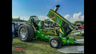 2019 Pro Stock Tractors from Hutchinson MN NTPA Grand Nationals [upl. by Itraa]