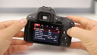 Canon SL2 200D Tutorial  Beginner’s User Guide to the Buttons Dials amp Settings [upl. by Iralav381]