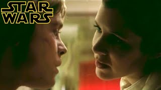 Star Wars V “Luke amp Leia Almost Kiss” Deleted Scenes [upl. by Eocsor]