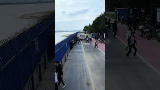 If you visit Hangzhou the Qiantang River Tidal Bore guizhou yangzhou jingzhou liuzhou [upl. by Nueovas]