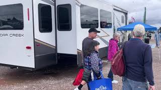 2024 Quartzsite Arizona RV Show  Inside the Big White Tent amp More [upl. by Cesaria]