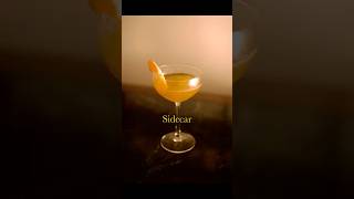 SIDECAR 🍋💰 Make the Original Sour Cocktail cocktailbar cocktailrecipe sidecar shorts [upl. by Angid]