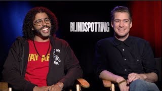 BLINDSPOTTING interview with Daveed Diggs and Rafael Casal [upl. by Bonne417]