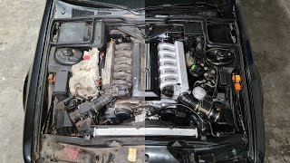 BMW V12 Top End Restoration  E32 750iL  Project Karlsruhe Part 8 [upl. by Anicul]