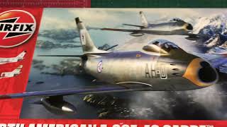 First impressions Airfix 148 North American F86F40 Sabre [upl. by Peg500]