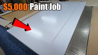 Get A Factory Finish On Your Painted Cabinets Step By Step  THE HANDYMAN [upl. by Colton]